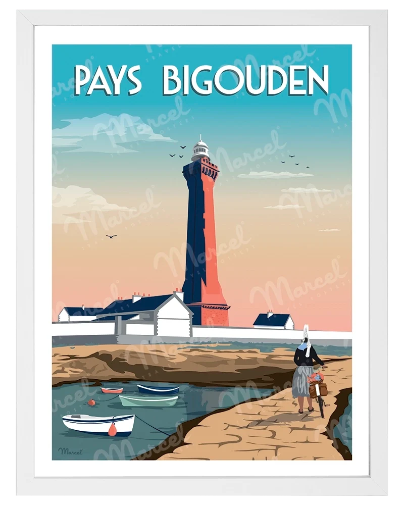 Affiche PAYS BIGOUDEN