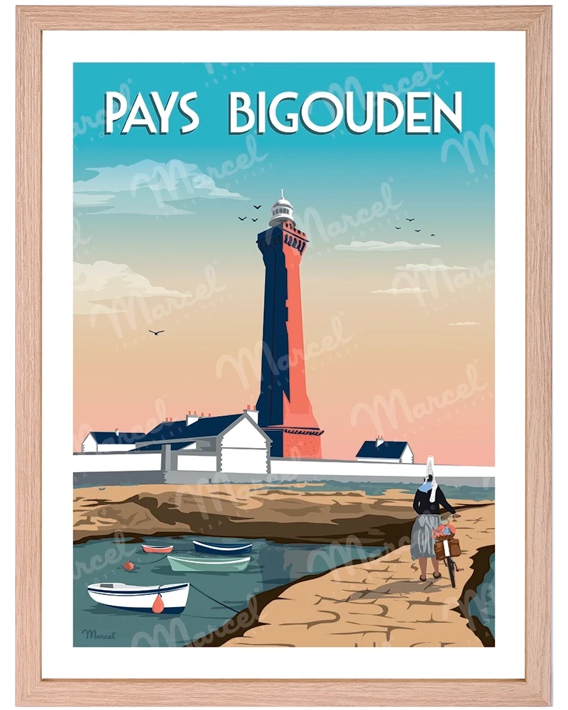 Affiche PAYS BIGOUDEN