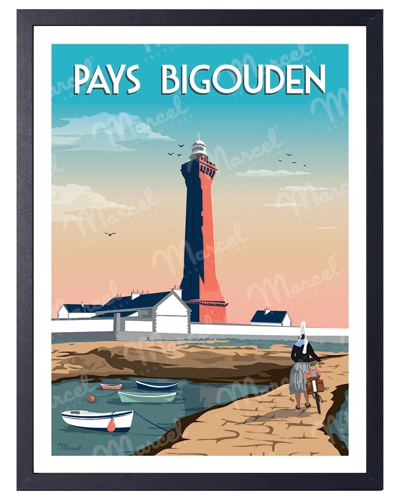 Affiche PAYS BIGOUDEN