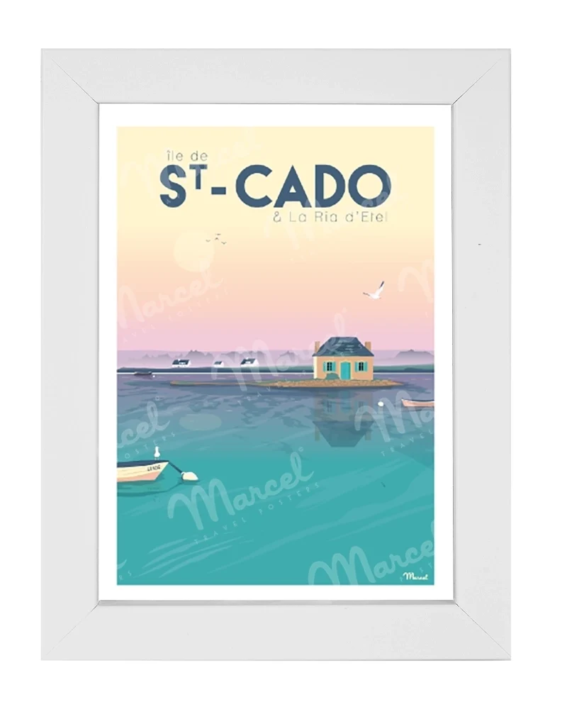 Carte Postale SAINT-CADO "La Ria d'Etel"