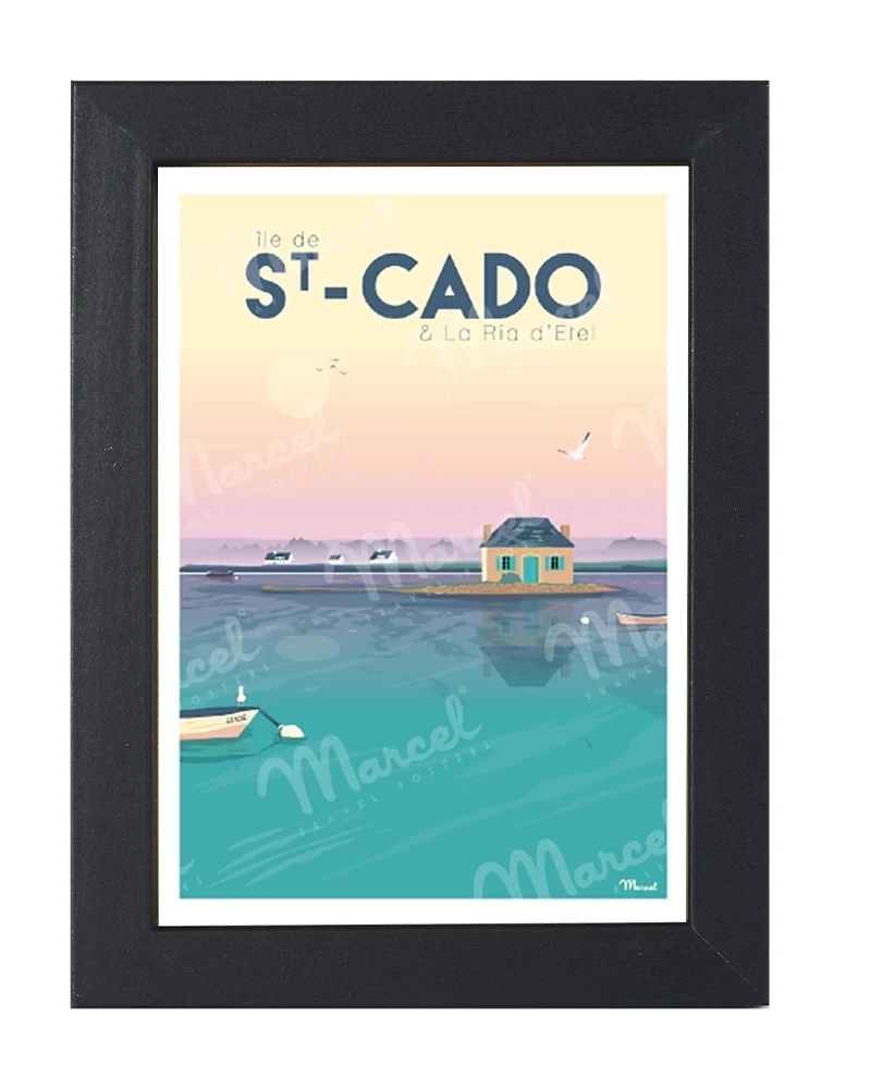 Carte Postale SAINT-CADO "La Ria d'Etel"