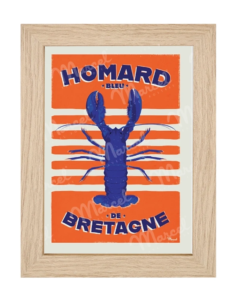 Carte Postale "Homard Bleu de BRETAGNE"