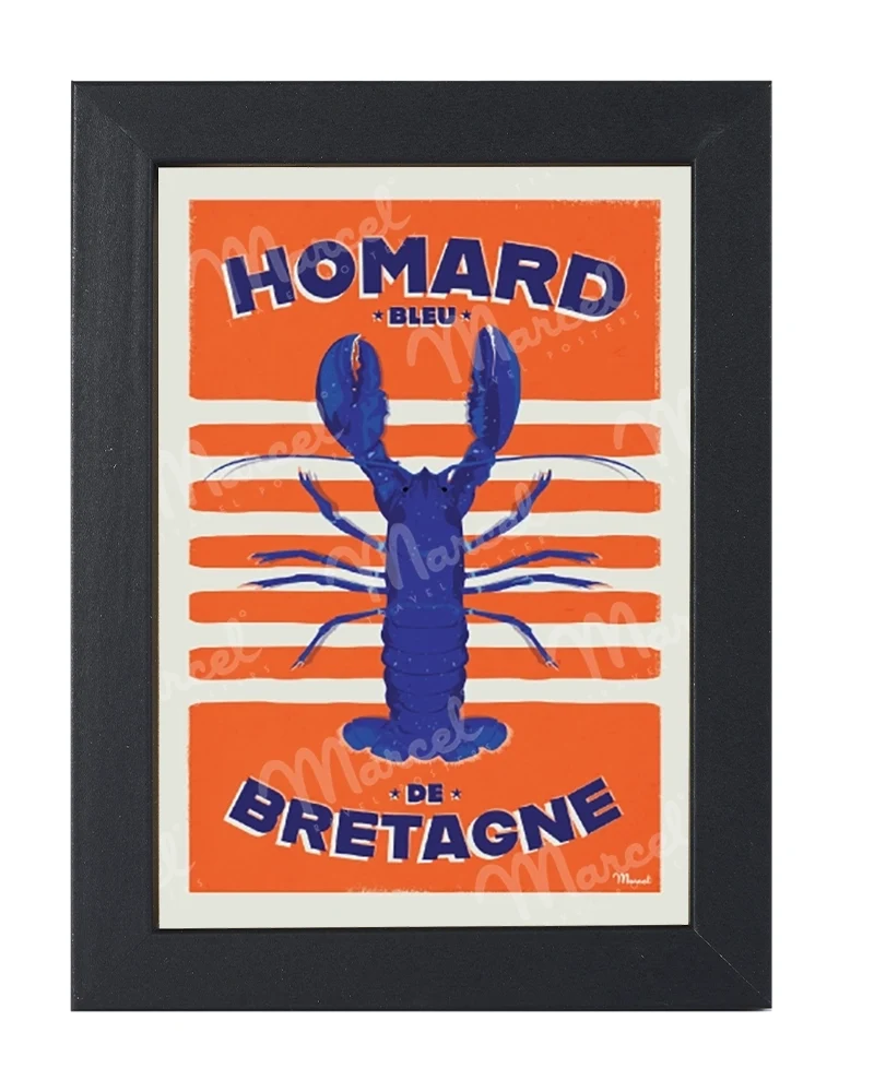 Carte Postale "Homard Bleu de BRETAGNE"