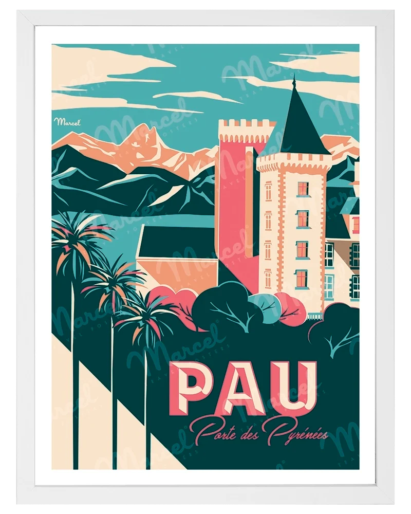 Affiche PAU "Porte des Pyrénées"