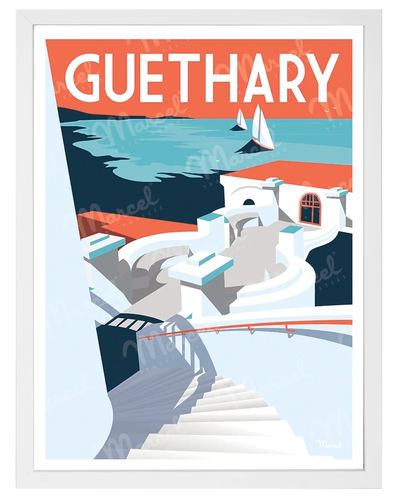 Affiche GUETHARY "La Passerelle"