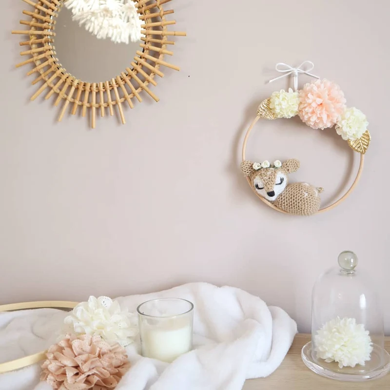 Suspension Biche "Lovely Gold"