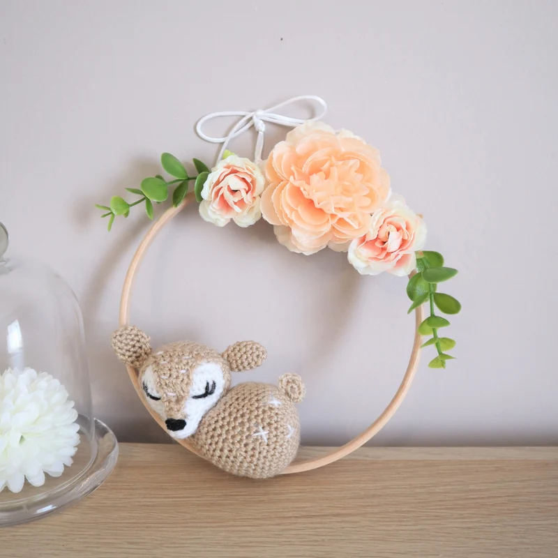 Suspension Biche "Lovely Peach"