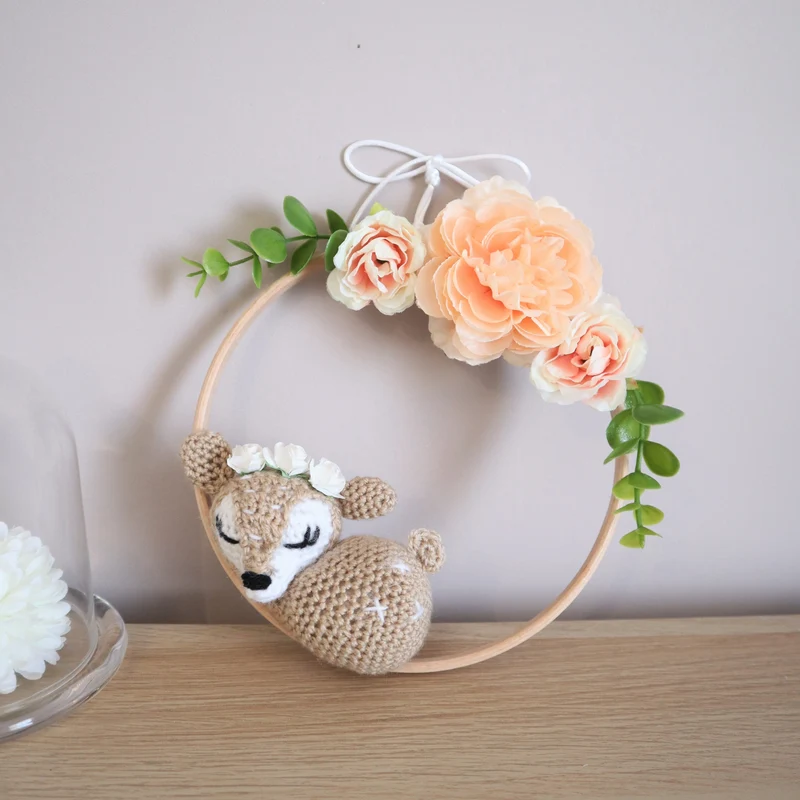 Suspension Biche "Lovely Peach"