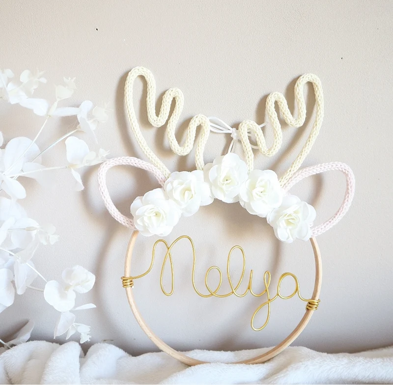 Cutie "Fawn" (avec ou sans prénom, options à sélectionner)