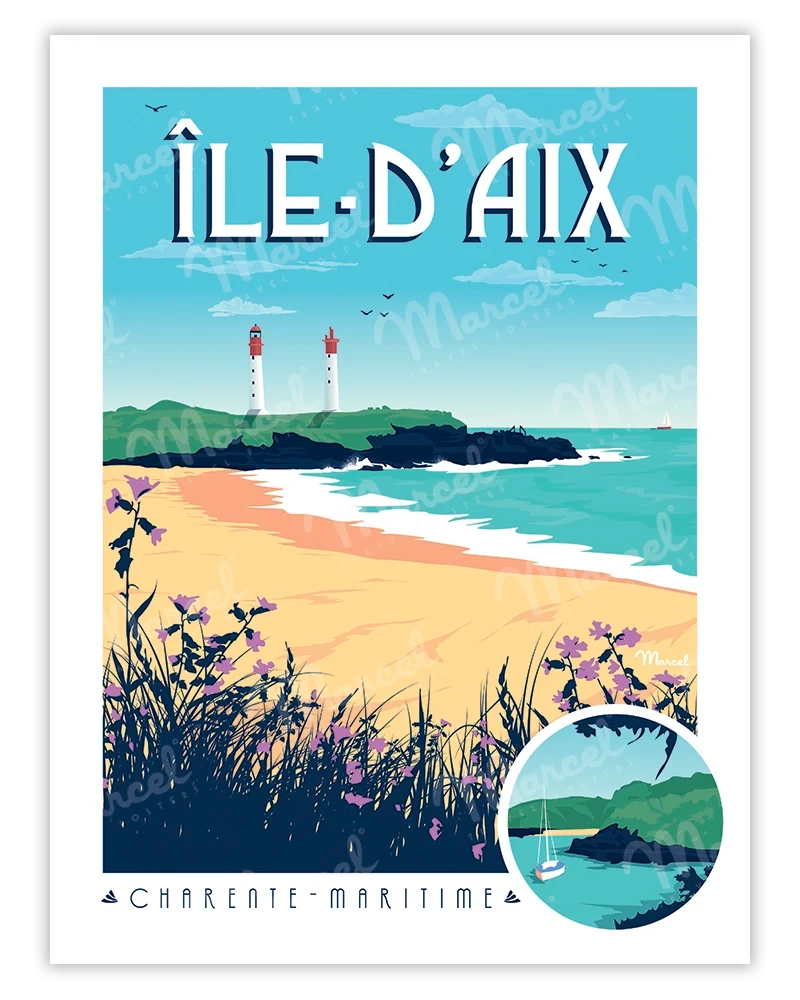 Affiche ÎLE-D'AIX