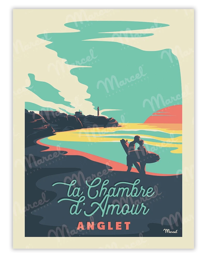 Affiche ANGLET "Chambre d'Amour"