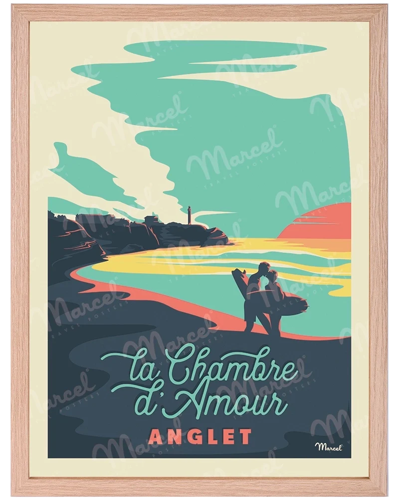 Affiche ANGLET "Chambre d'Amour"