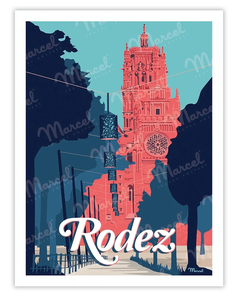 Affiche RODEZ