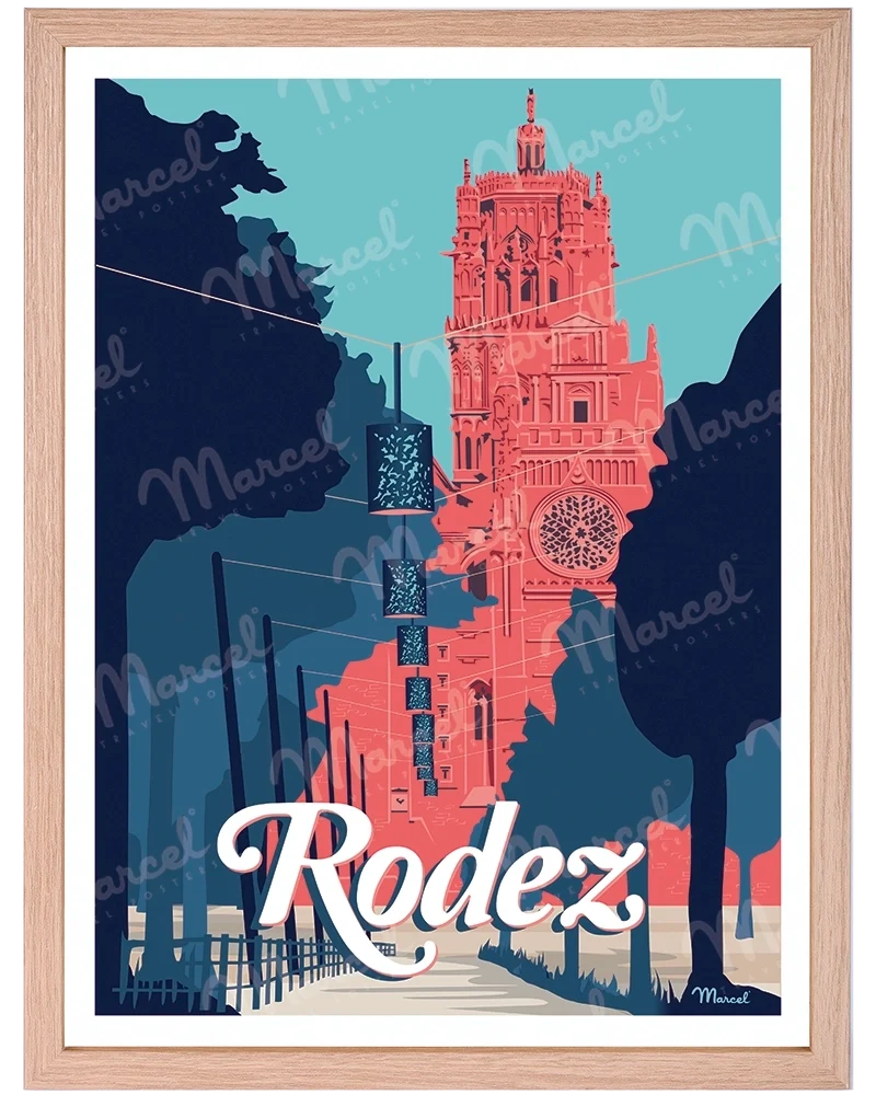 Affiche RODEZ