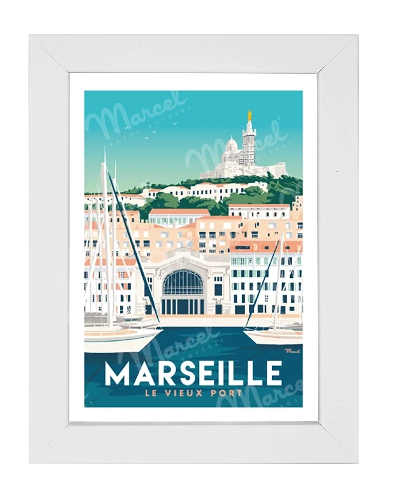 Carte Postale MARSEILLE "Le Vieux Port"