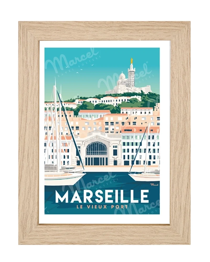 Carte Postale MARSEILLE "Le Vieux Port"