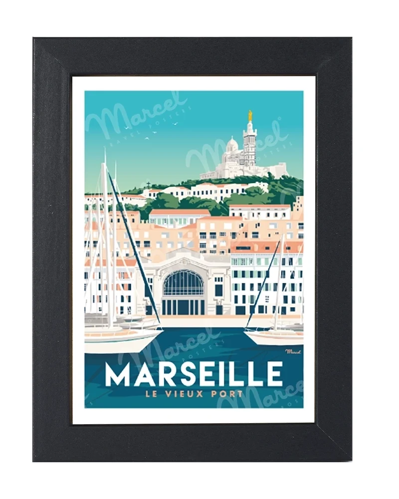 Carte Postale MARSEILLE "Le Vieux Port"