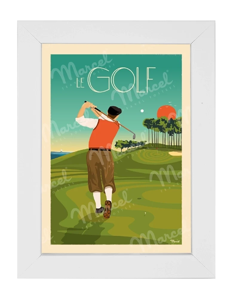 Carte Postale "Le Golf"