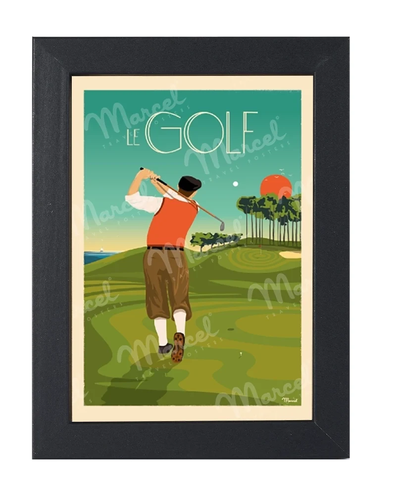 Carte Postale "Le Golf"