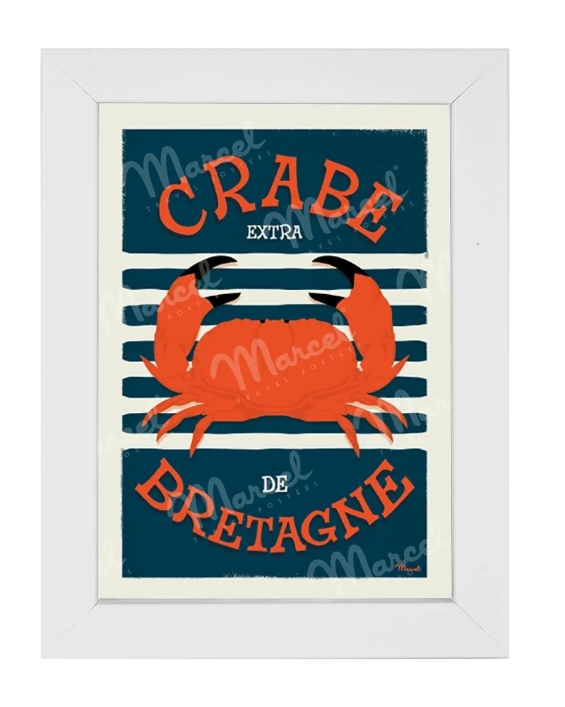 Carte Postale "Crabe de BRETAGNE"