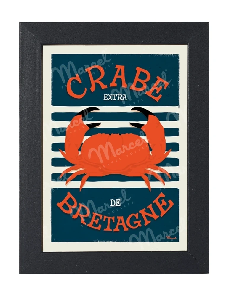 Carte Postale "Crabe de BRETAGNE"