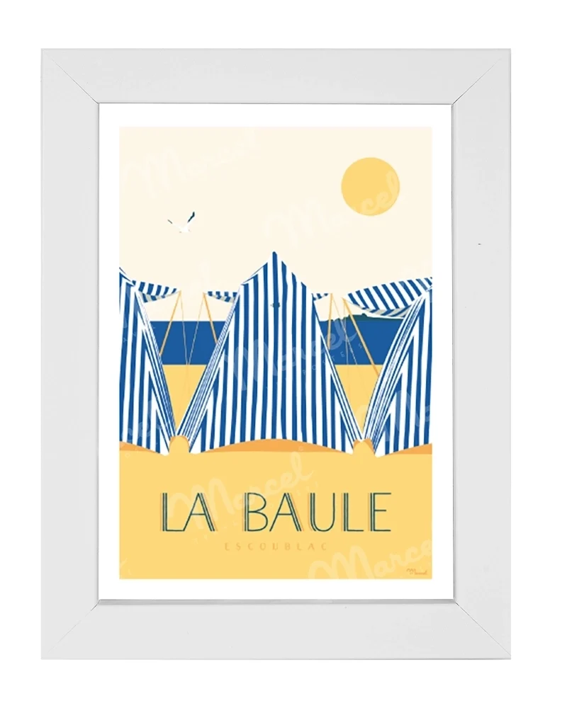 Carte Postale LA BAULE "Les Tentes"