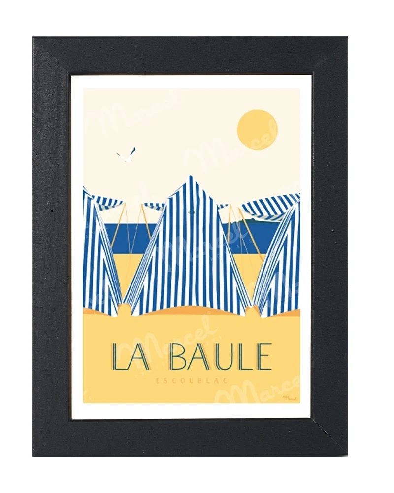 Carte Postale LA BAULE "Les Tentes"