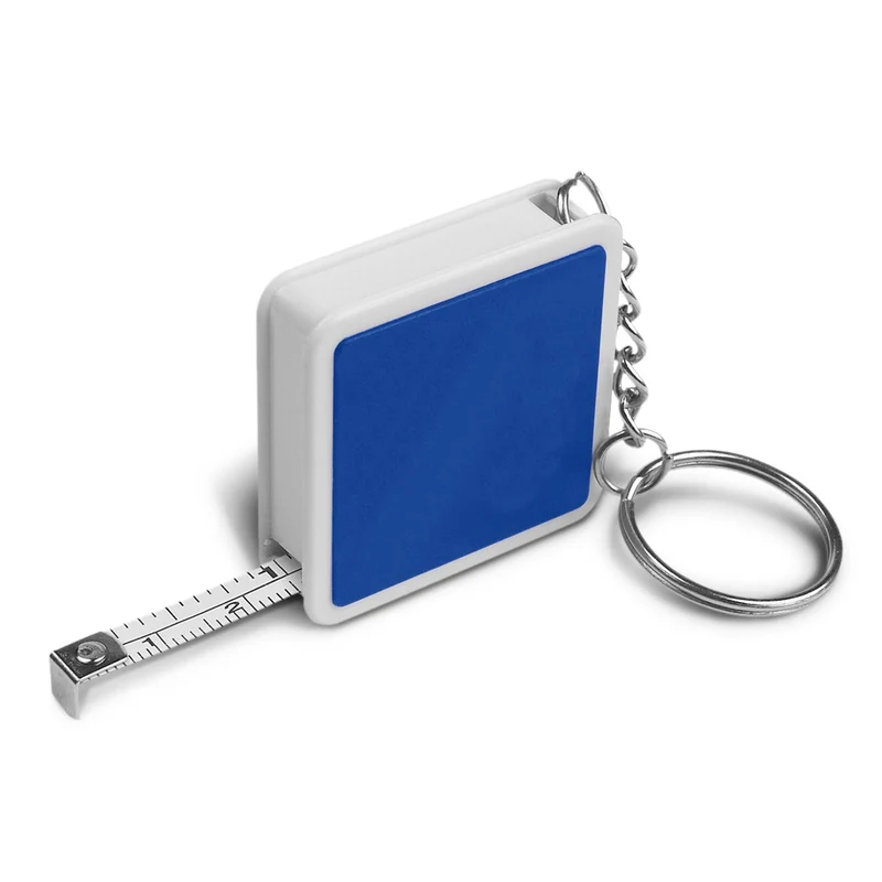 Square Tape Measure Key Ring