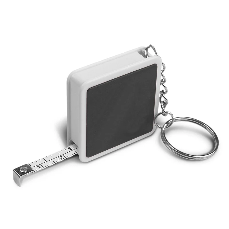 Square Tape Measure Key Ring