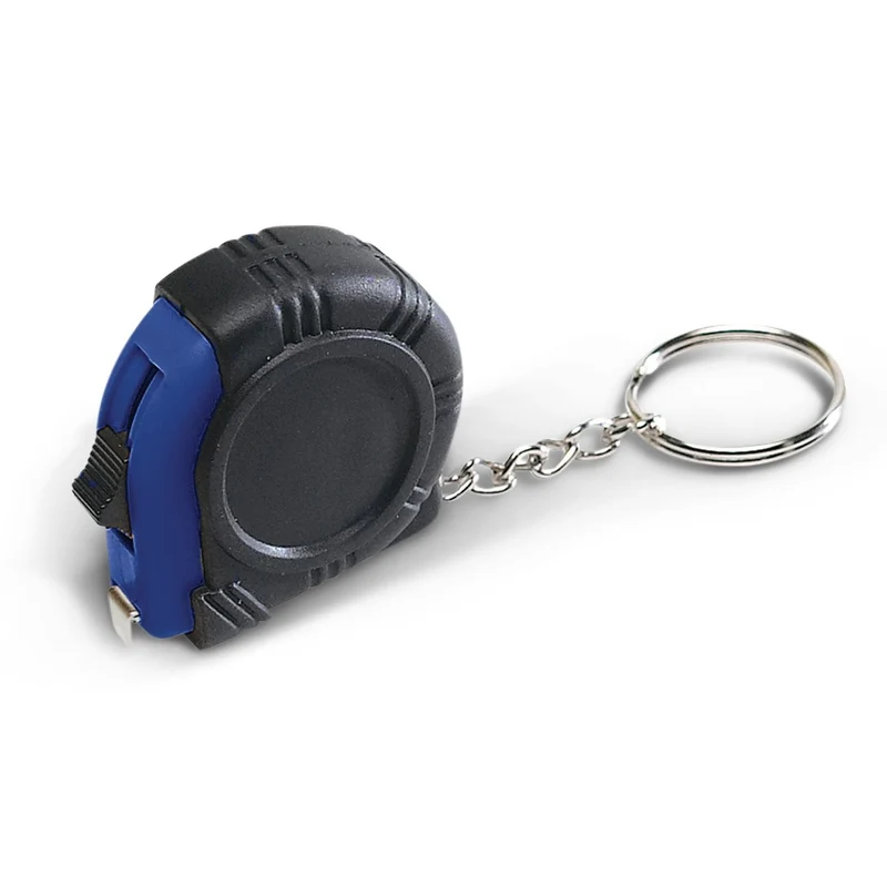 Rubber Tape Measure Key Ring