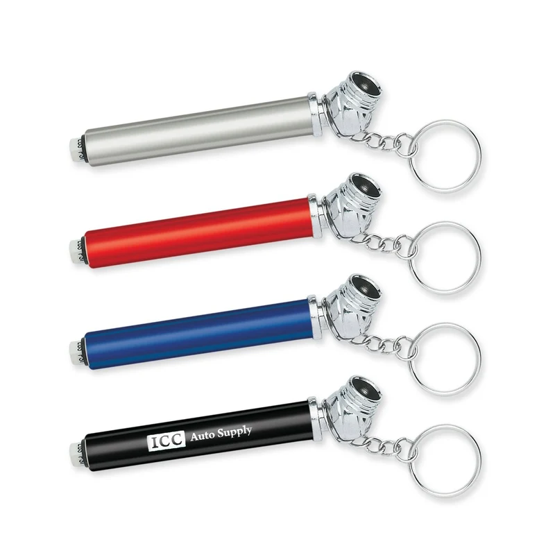 Mini Tire Gauge Key Ring