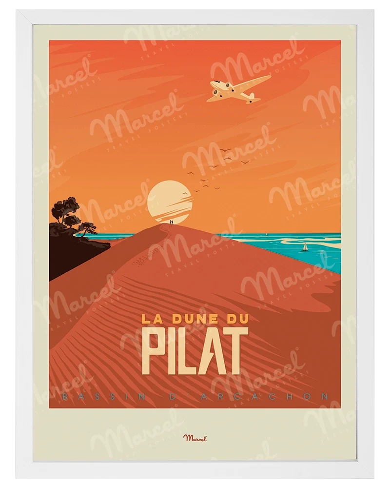 Affiche BASSIN D'ARCACHON "Dune du Pilat"
