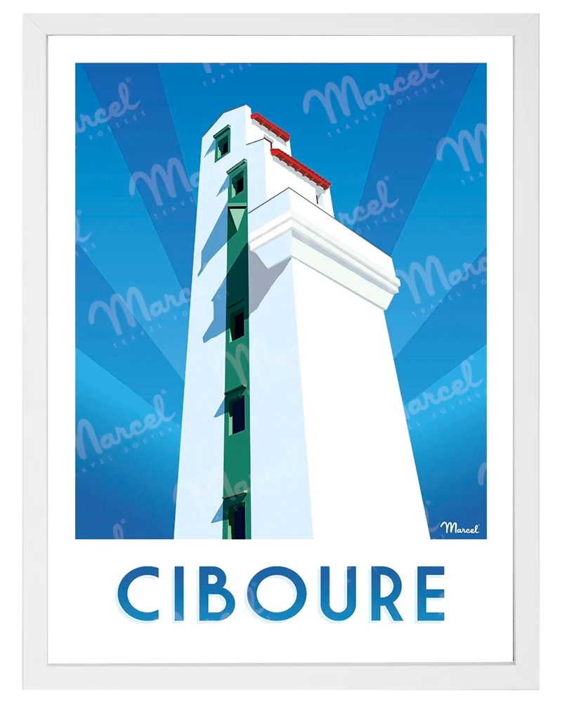 Affiche CIBOURE "Le Phare"