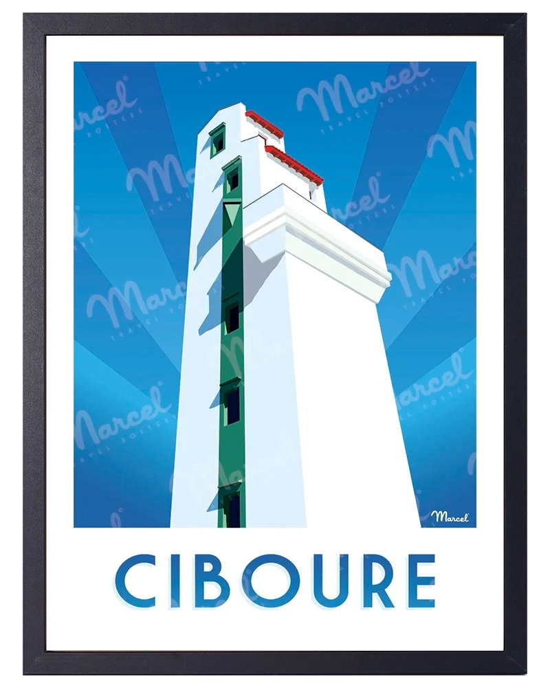 Affiche CIBOURE "Le Phare"