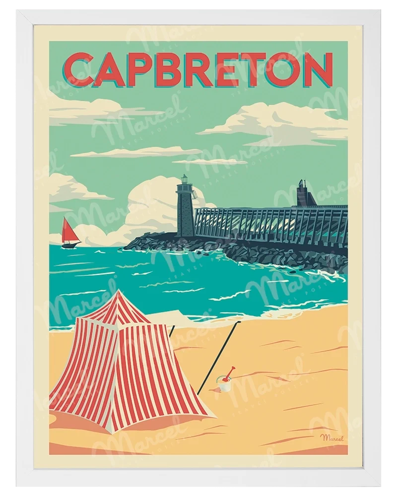 Affiche CAPBRETON "Estacade"