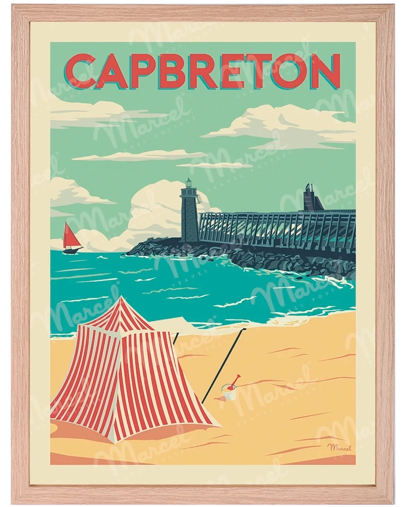Affiche CAPBRETON "Estacade"