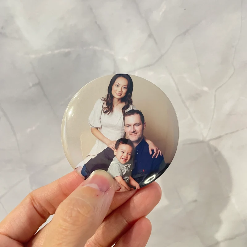 Round Photo Magnets (58mm)