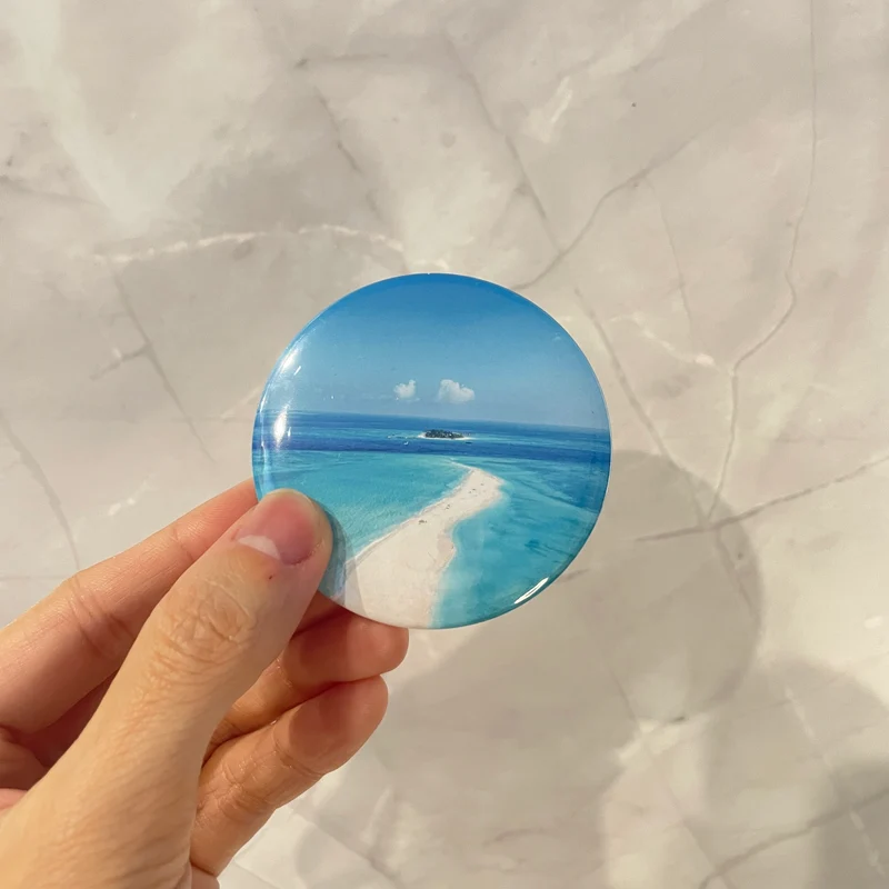 Round Photo Magnets (58mm)