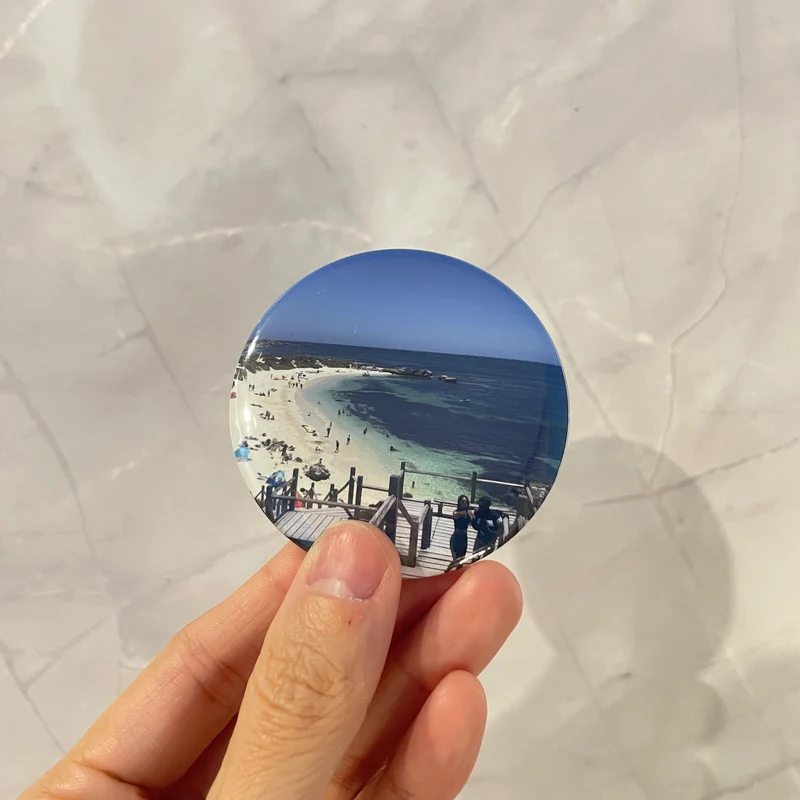 Round Photo Magnets (58mm)