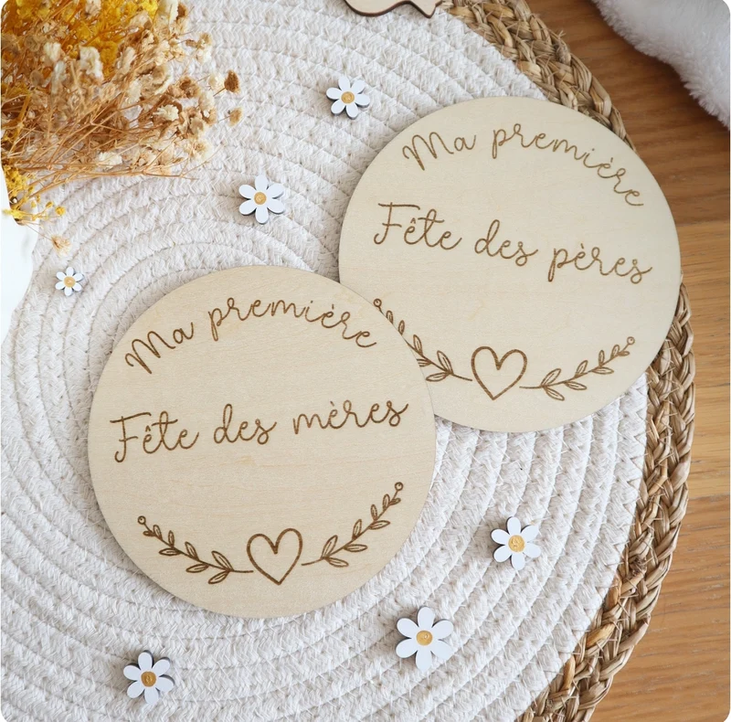 Médaillon fête des pères / mères