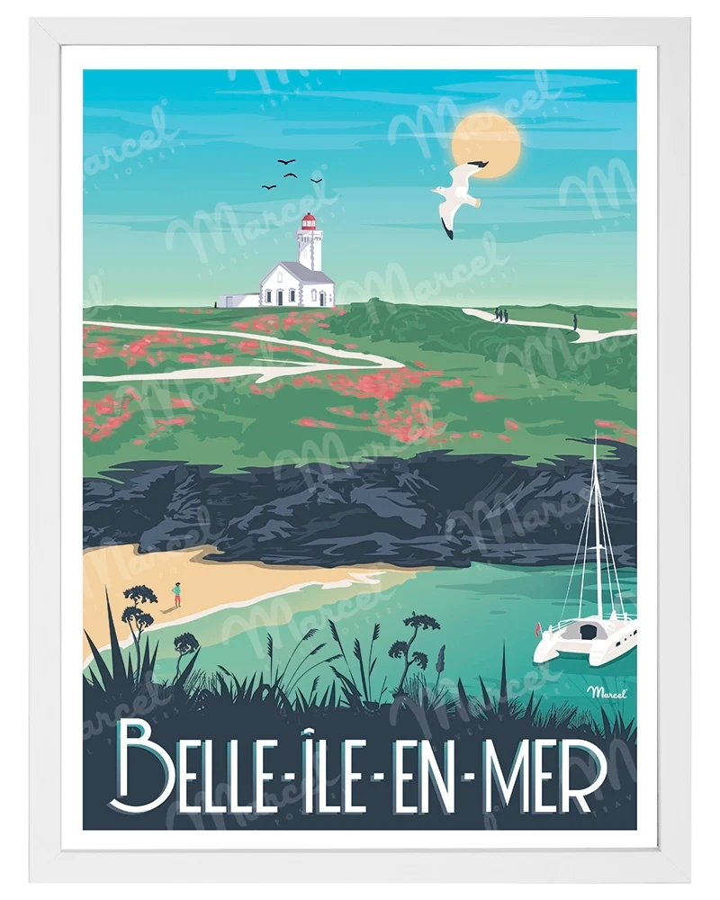 Affiche BELLE-ÎLE-EN-MER