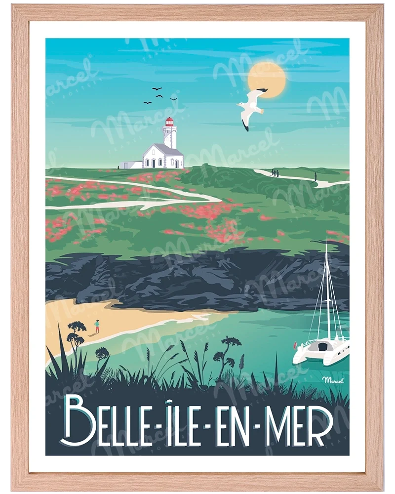 Affiche BELLE-ÎLE-EN-MER