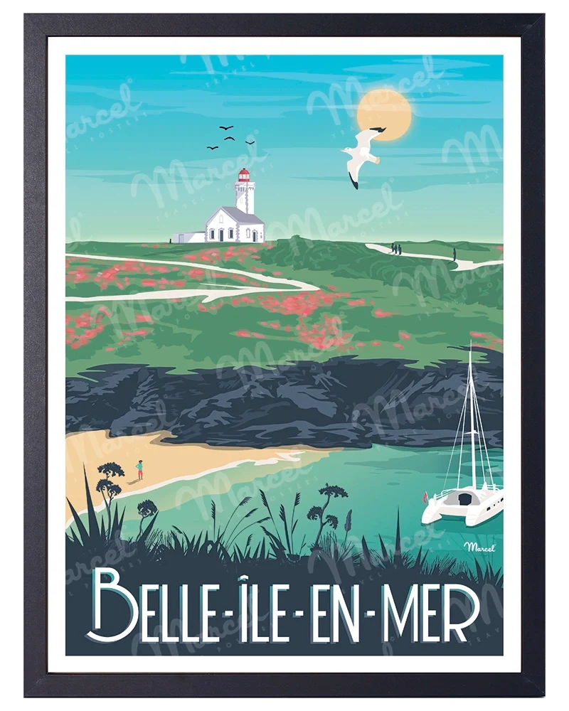 Affiche BELLE-ÎLE-EN-MER