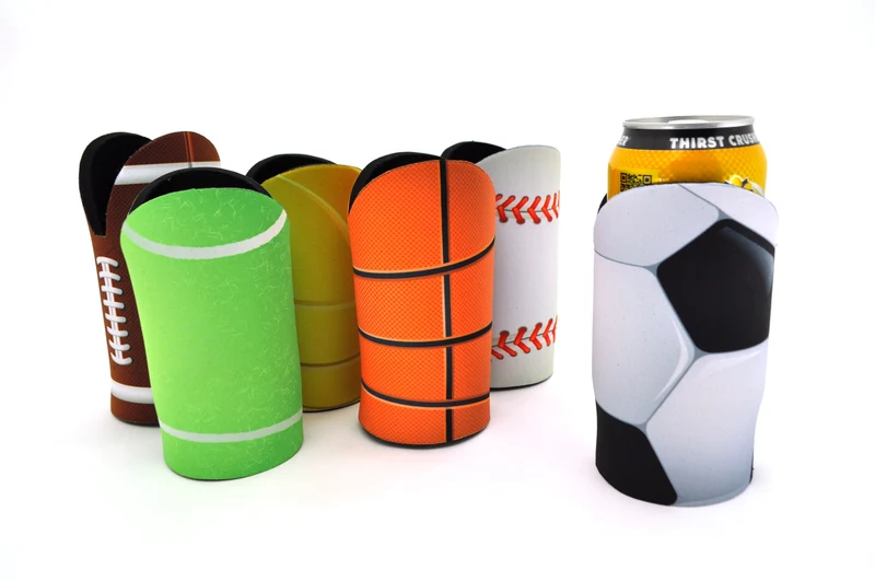 Sublimated Sports Ball Cooler With Base