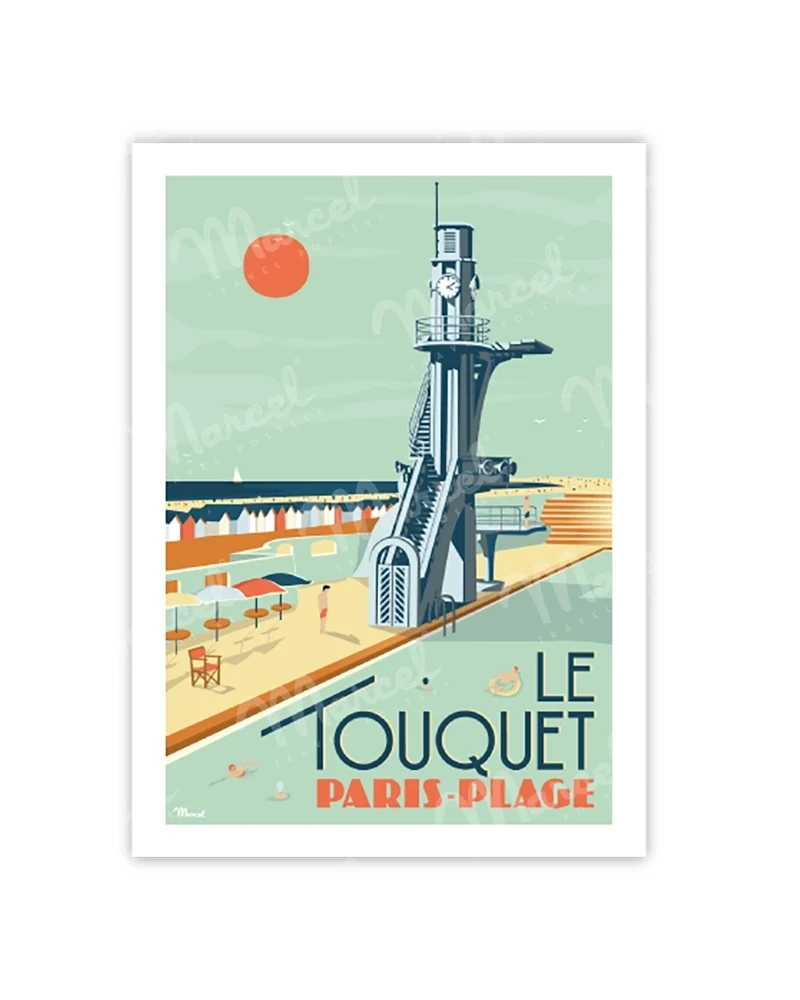 Carte Postale LE TOUQUET "Paris-Plage"
