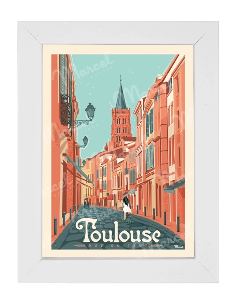 Carte Postale TOULOUSE "Rue du Taur"