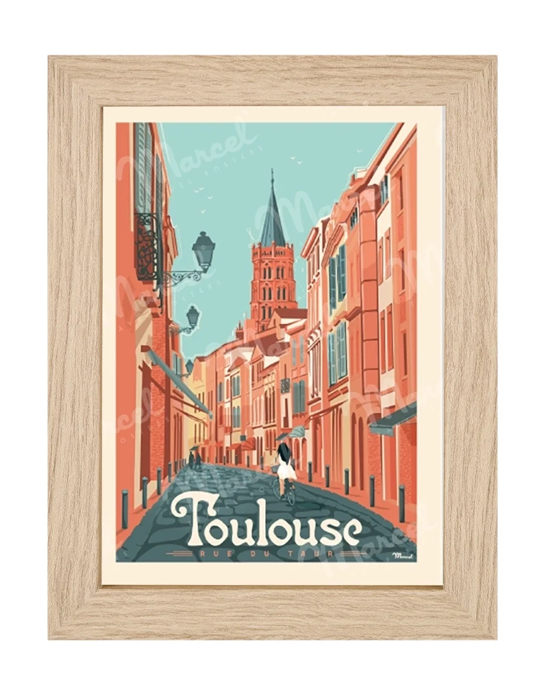 Carte Postale TOULOUSE "Rue du Taur"