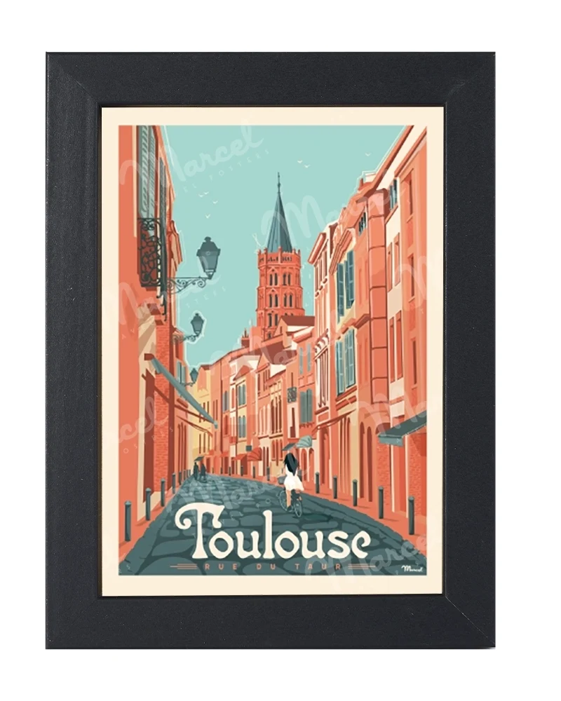Carte Postale TOULOUSE "Rue du Taur"