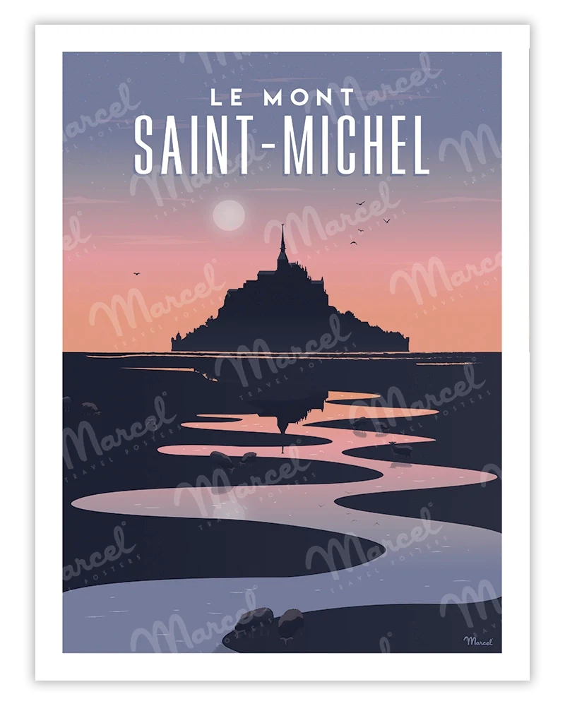 Affiche Le Mont SAINT-MICHEL