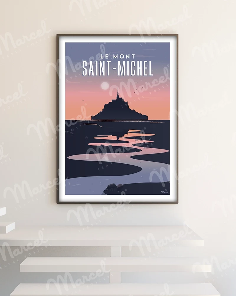 Affiche Le Mont SAINT-MICHEL
